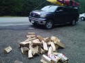 DEC Illegal Firewood Checkpoint